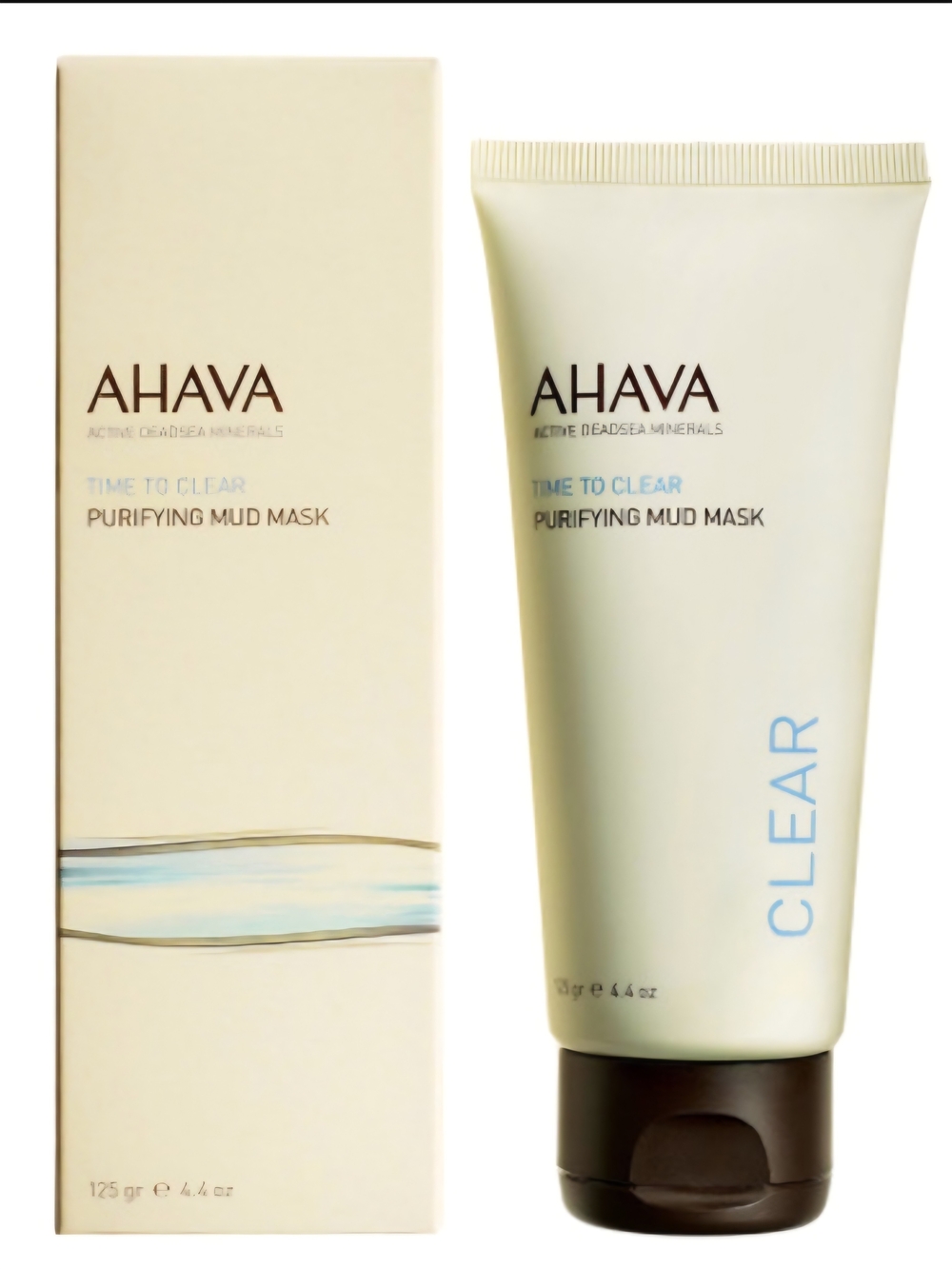 AHAVA Purifying Mud Mask - Cream with Blue Accents